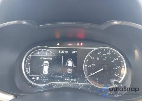 2021 Nissan Versa Sv Xtronic Cvt z USA, uszkodzony, nr VIN 3N1CN8EVXML833382